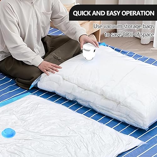 Miniatura 7 de Bomba eléctrica para bolsas de almacenamiento al vacío, bomba de aire para bolsas de almacenamiento, bomba de vacío portátil para varias bolsas