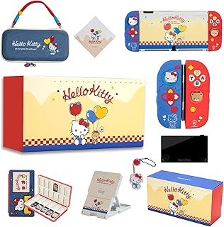 Kuitmor Switch2カバー Switch保護ケース スティックカバー スイッチ2アクセサリー 収納ボックス ゲーム機カバー ゲームカードケース スクリーンプロテクター 友達 誕生日 ゲーム好み プレゼント 12点セット