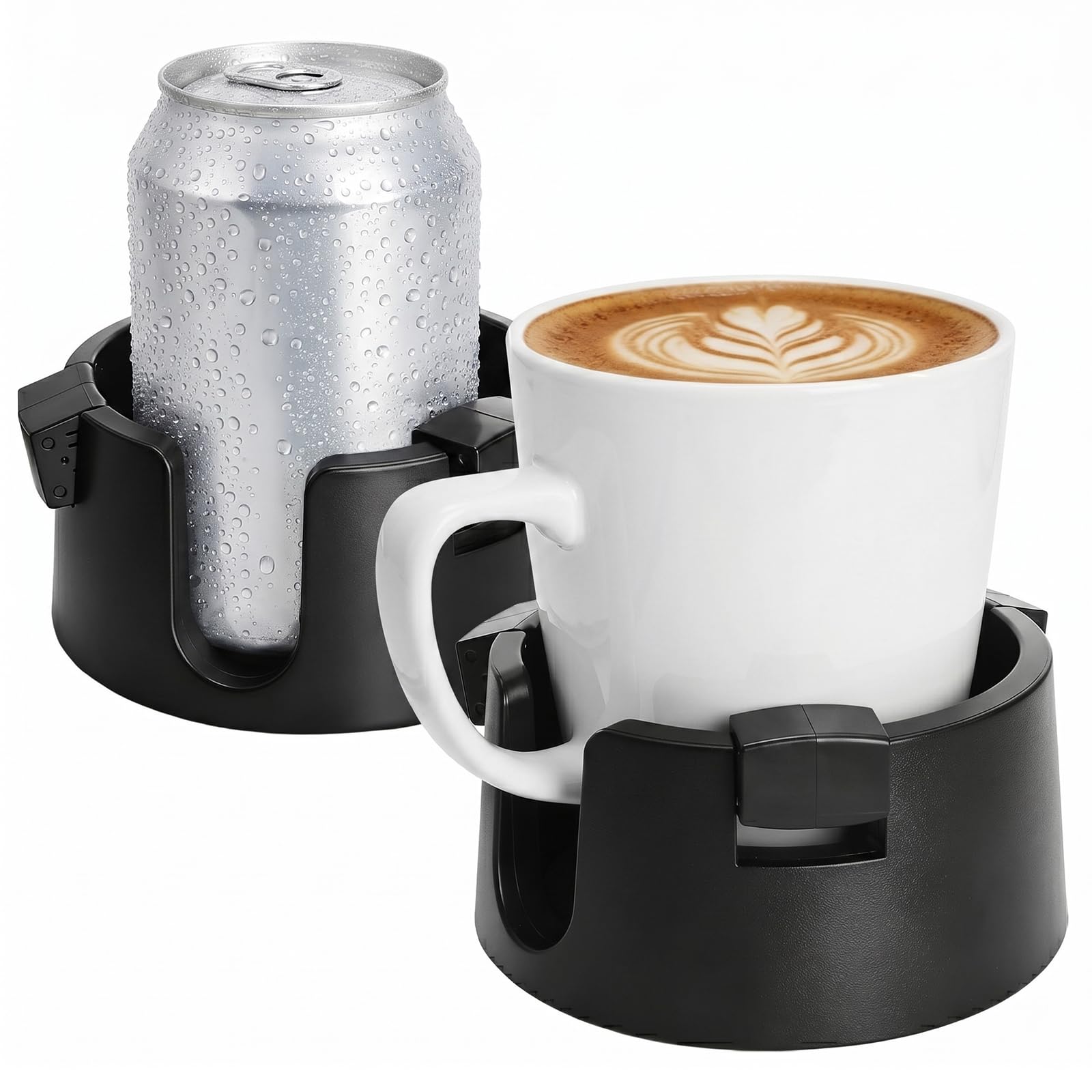 Amazon.com: Mezchi 2 Pack Anti Spill Cup Holders, Adhesive Desk