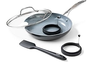 Valencia Pro Healthy Ceramic Nonstick 5-Piece Incredible Egg Set