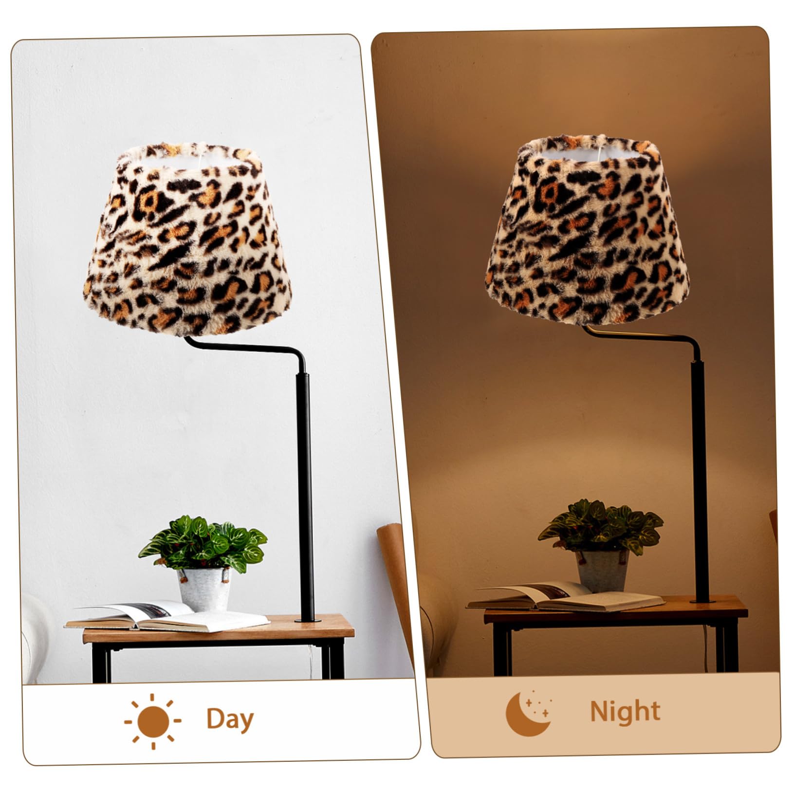 Abat-jour Cylindrique Décoratif en Métal et Tissu Douille E27, Design Créatif, Protection et Style pour Lampe de Table ou Lampadaire