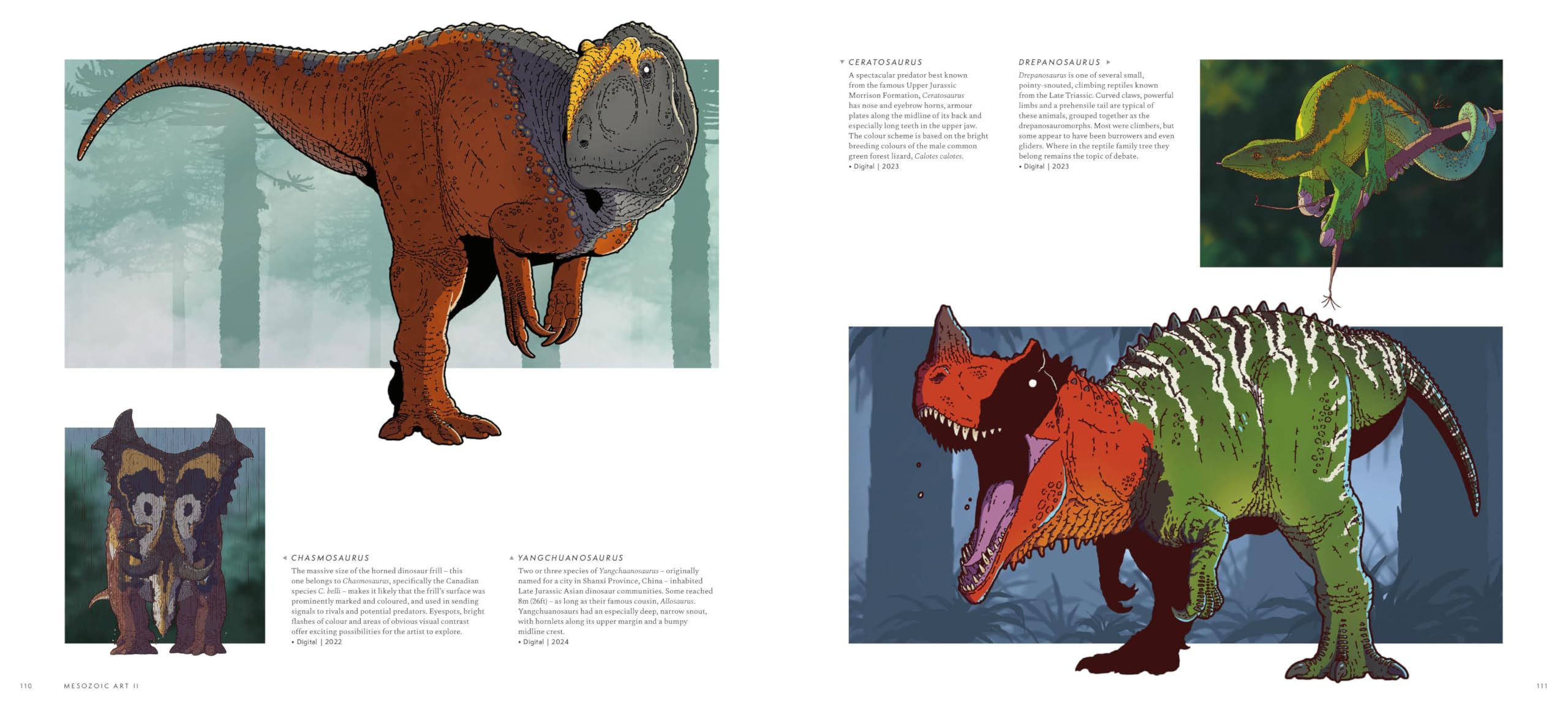 Mesozoic Art II: Dinosaurs and Other Ancient Animals in Art