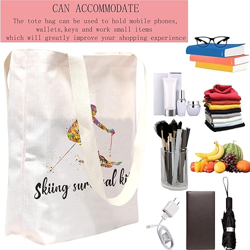 Miniatura 10 de POFULL Kit de supervivencia de esquí regalos de equipo para entusiastas del esquí