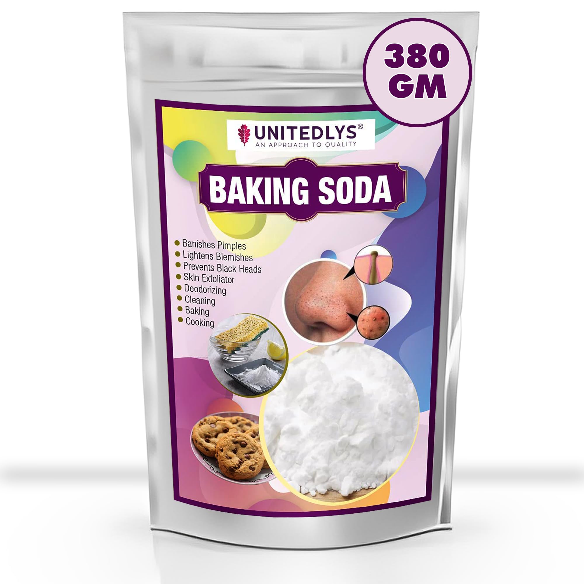See full amazon price history chart for Unitedlys® Baking Soda Powder 380 Grams | Baking Powder for Cleaning, Deodorizing, Banishing Pimples, Preventing Blackheads & More | Pantry & Beauty Essentials Unitedlys® Baking Soda Powder 380 Grams | Baking Powder for Cleaning, Deodorizing, Banishing Pimples, Preventing Blackheads & More | Pantry & Beauty Essentials (B08L8VSBWD) Amazon Price History, Amazon Price Tracker