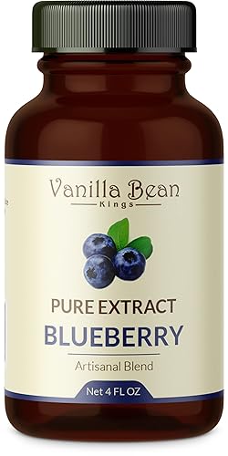 Extracto de arándano puro para hornear y saborizar, 4 onzas, sabores naturales de alta calidad para productos horneados, postres y cocina