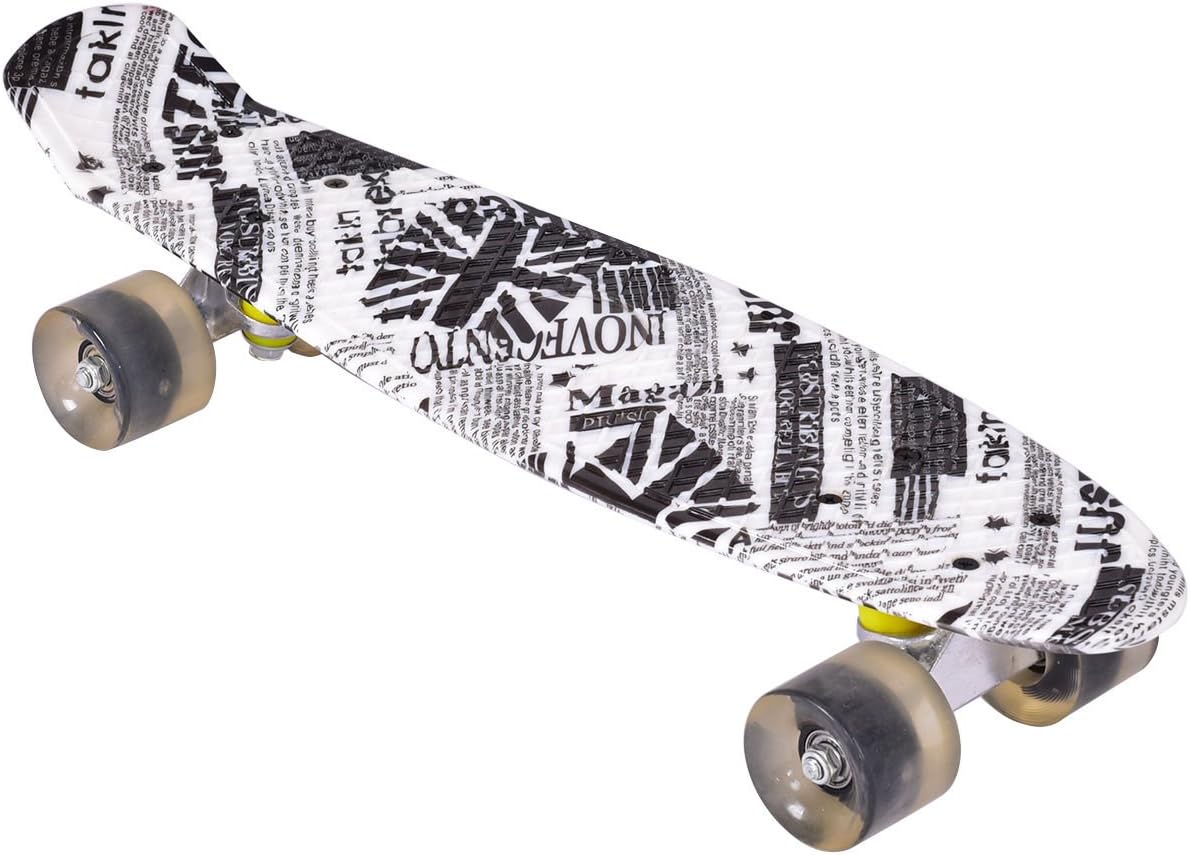 Costzon Complete 22" Skateboard, Cruiser Skateboard with