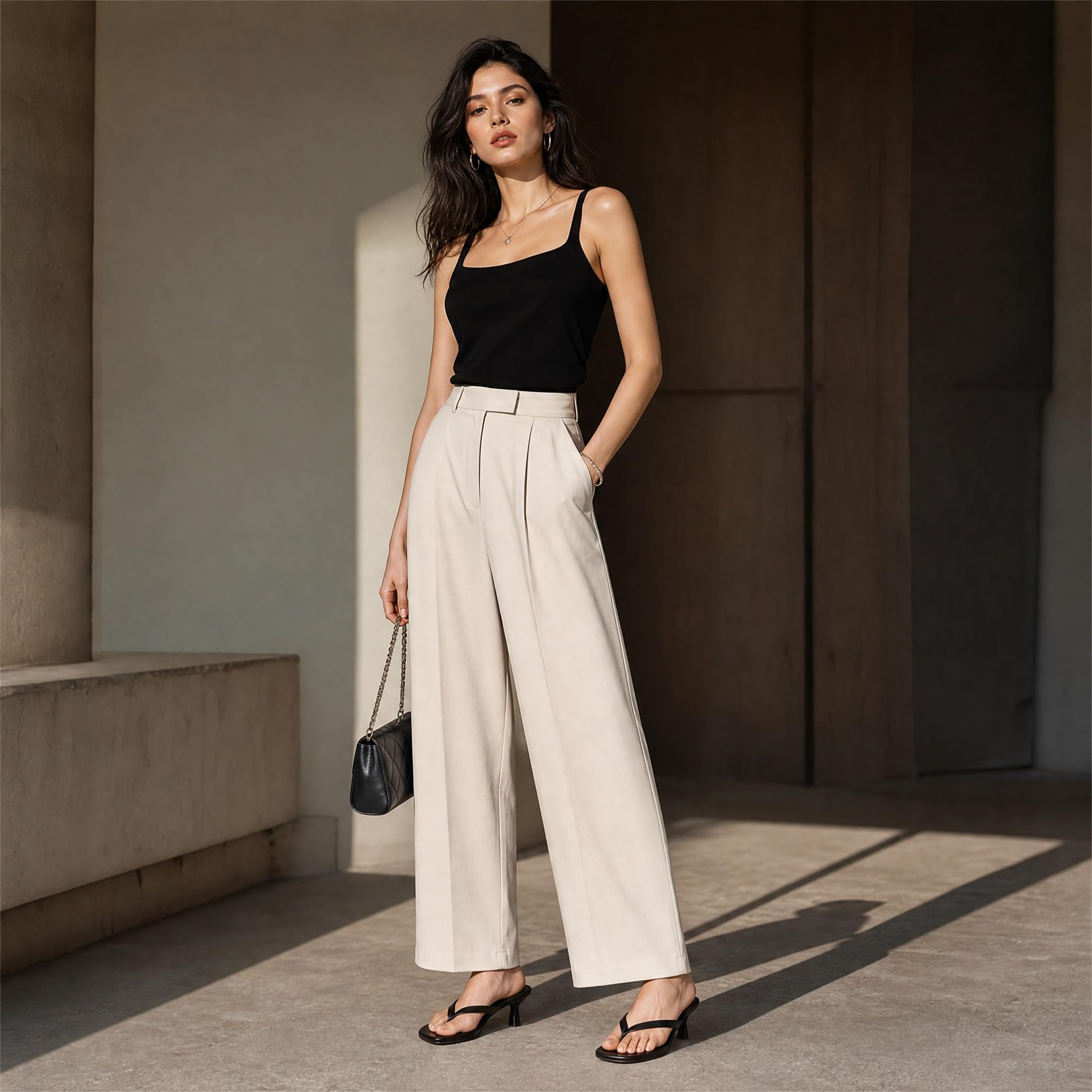 Sandali da donna con tacco a gattino, punta quadrata, infradito, 4,5 cm, sandali infradito da donna con tacco basso
