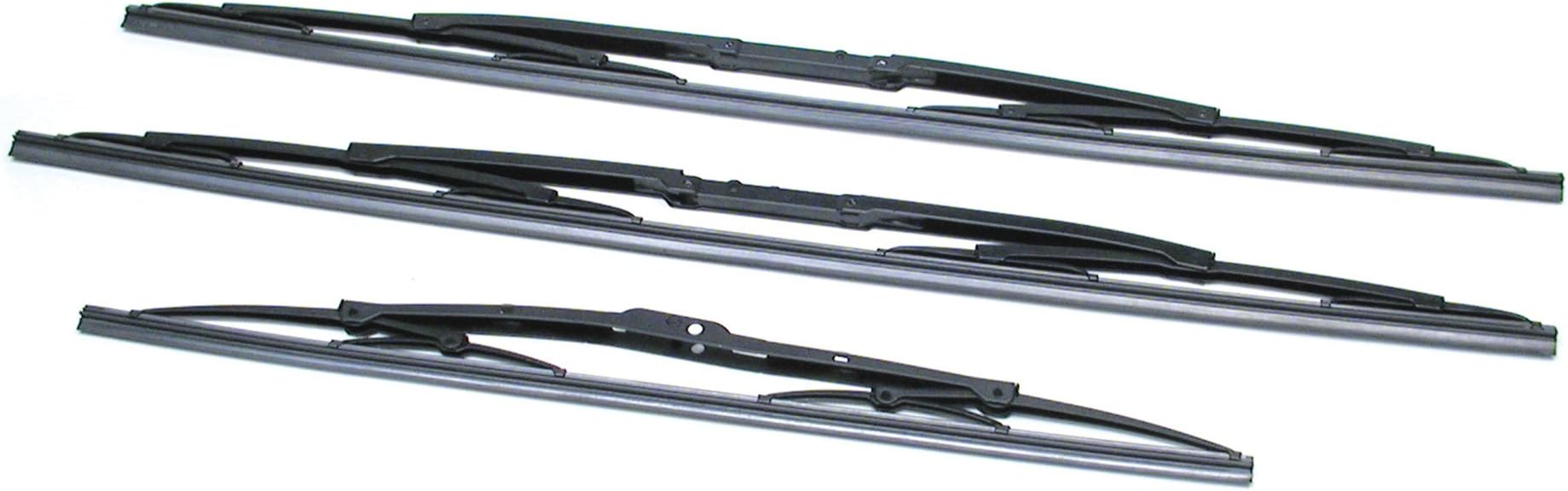 Atlantic British Ltd. Front and Rear Wiper Blade Kit DKC000040 LR012047 for Range Rover L322 (2003-2012)