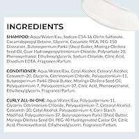 Vista 7 de LUS Brands Love Ur Rizos para cabello rizado, sistema de 3 pasos, juego de champú y acondicionador con estilizador todo en uno, productos