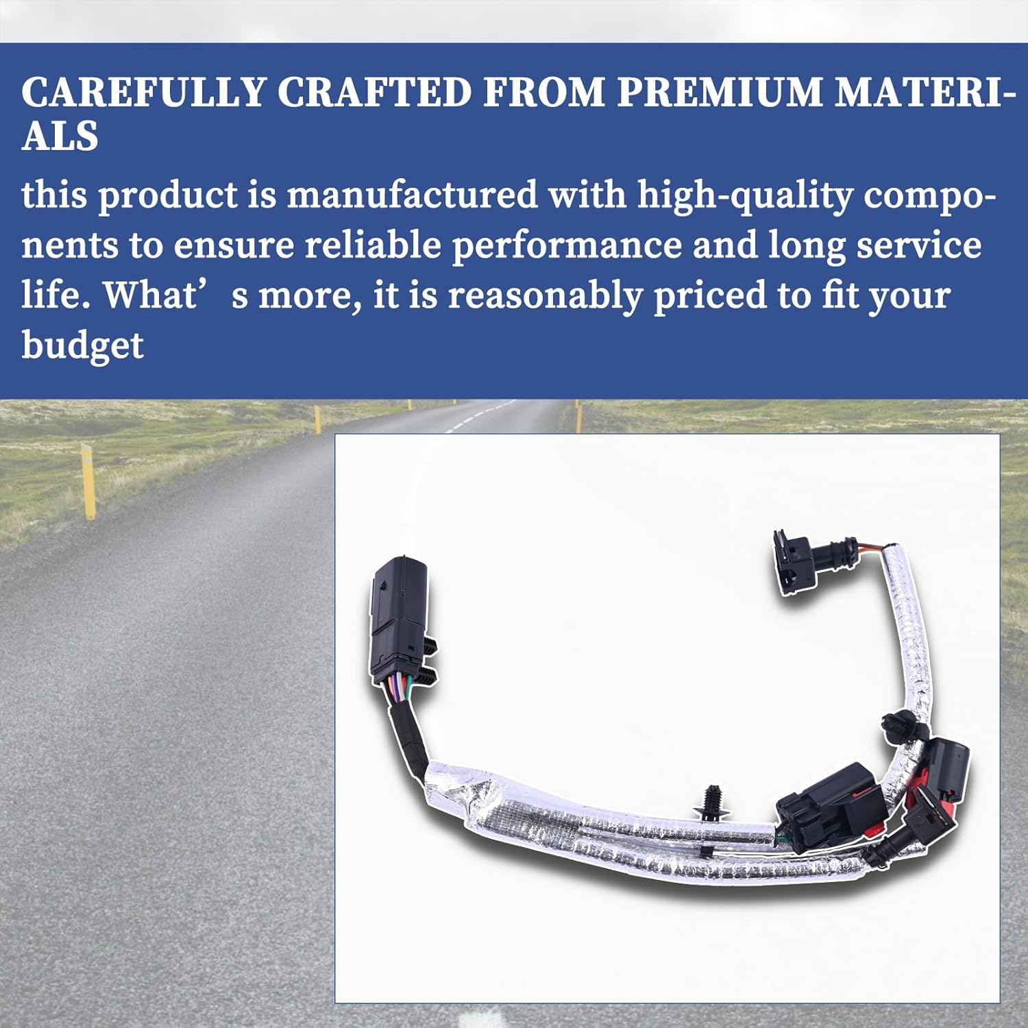 Knock Oil Pressure Temp Sensor Wiring 05148105AH Fit for Jeep Grand Cherokee Chrysler 200, for Dodge Charger Journey Challenger 2011-2016 Replace 5148105AF 5148105AA