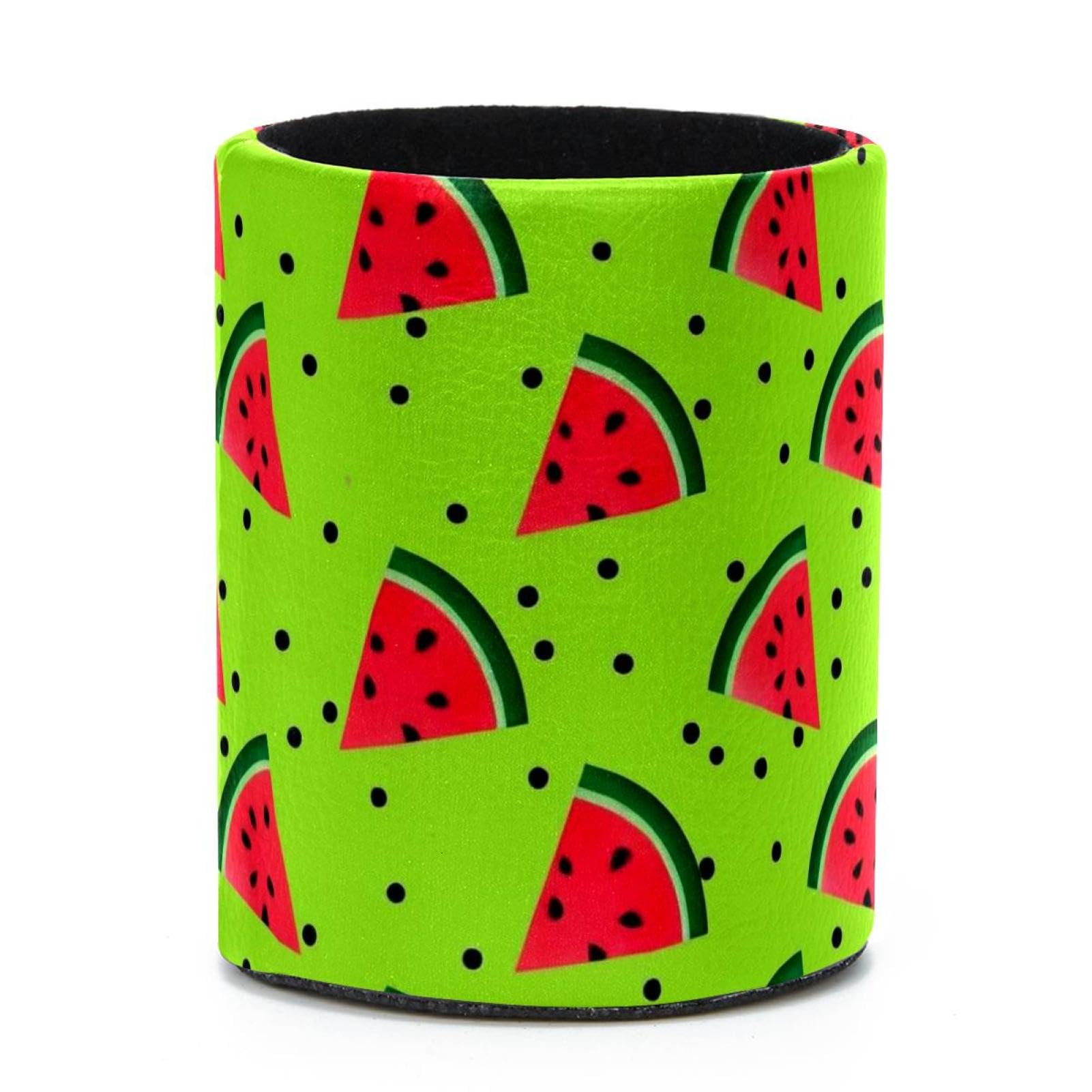 VAPOKF Round Pencil Holders for Desk, Watermelon Pen Holders Pen Pot Makeup Brushes Storage Desktop Stationery Supplies Organiser for Home Office