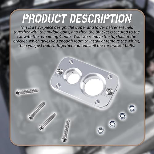 Miniatura 4 de 01232023 para Holley Terminator X Max Firewall Pass Through- Elimina Gromet en la pared del fuego - Arnés de cableado de mamparo