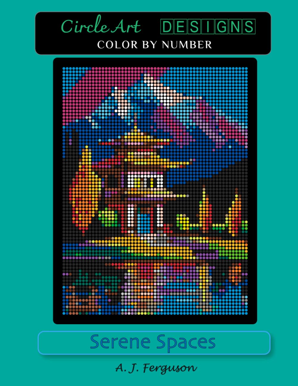 Serene Spaces - Color by Number Book - Standard paper