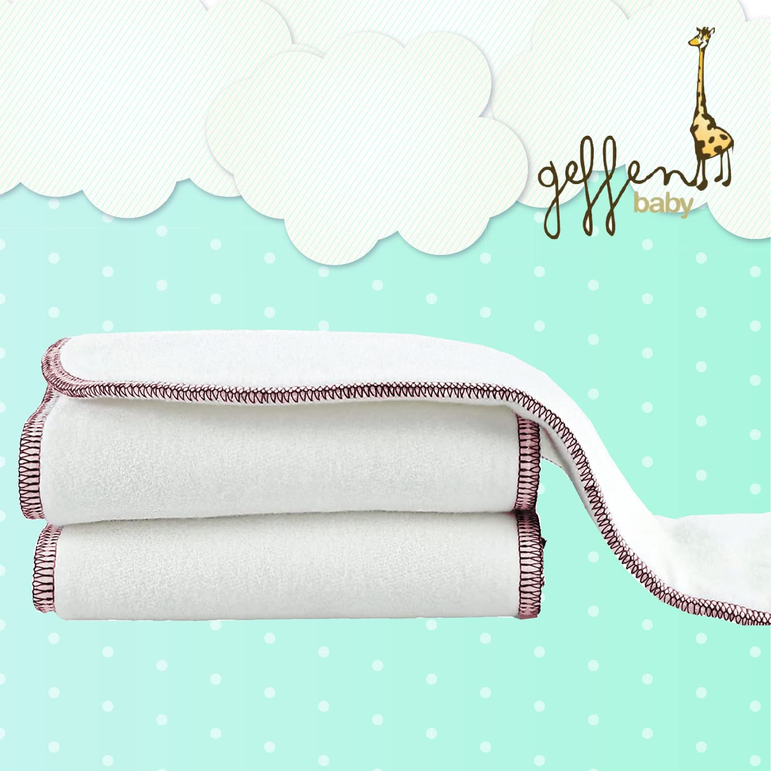 Geffen Baby Super Absorbers Plus Diaper Inserts