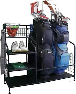 Golf Garage Storage Organizer - Storage Organizer for Golf, Garage Golf Organizer