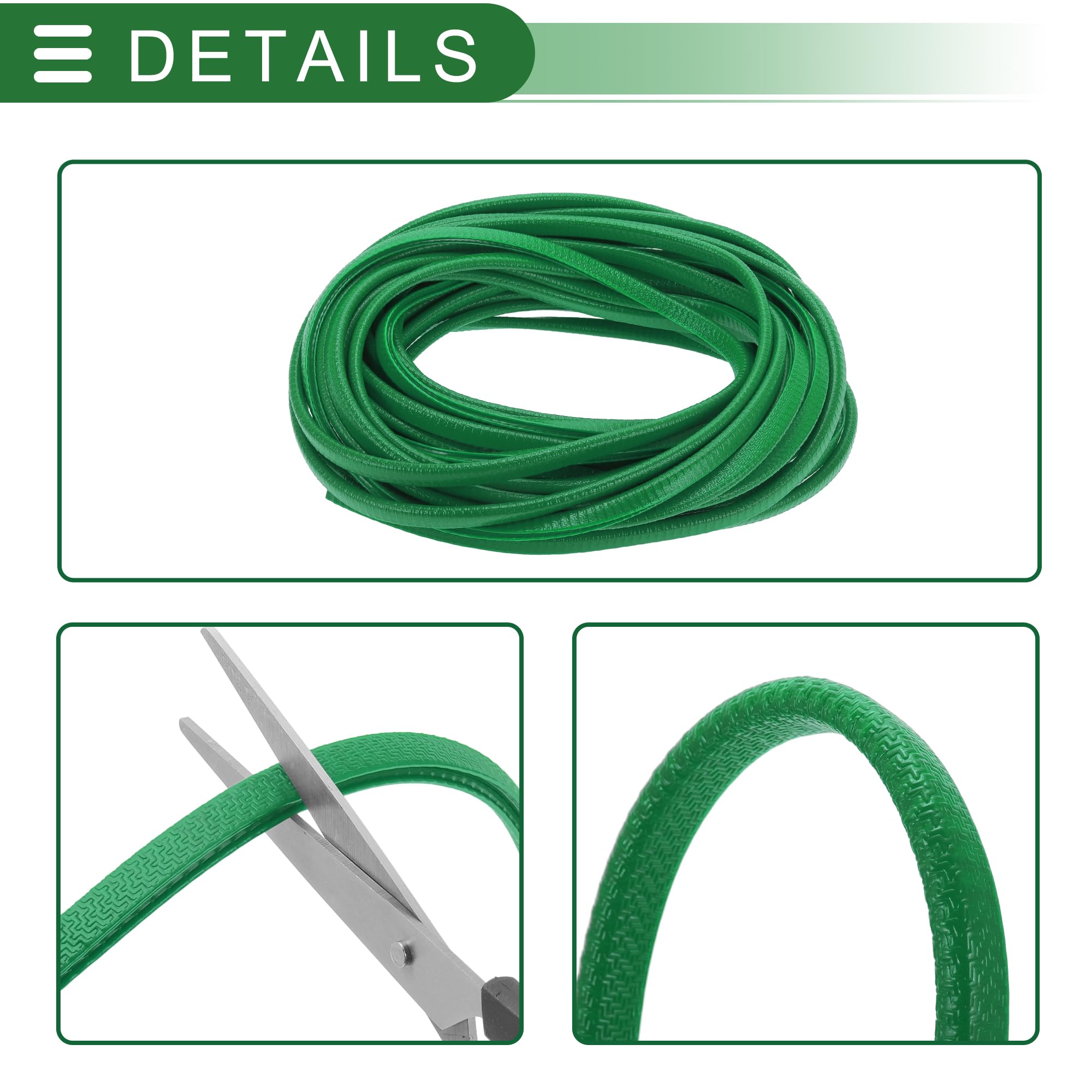 Motoforti U-Förmiger Türkratzschutz Grün 1pc Für Autos PVC Eisen