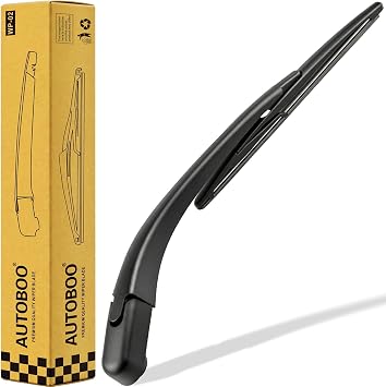 Rear Wiper Arm Blade Replacement for Dodge Magnum Nitro | Fits Dodge Magnum 2005-2008, Nitro 07-09 & Chrysler 300 20052009; rear arm + blade set, replaces 5140654AA / 05140654AB