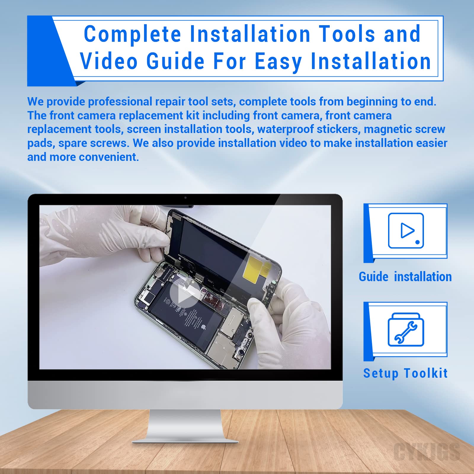 Amazon.co.jp: CYKJGS iPhone 12 12 Pro フロントカメラ交換用ケーブル