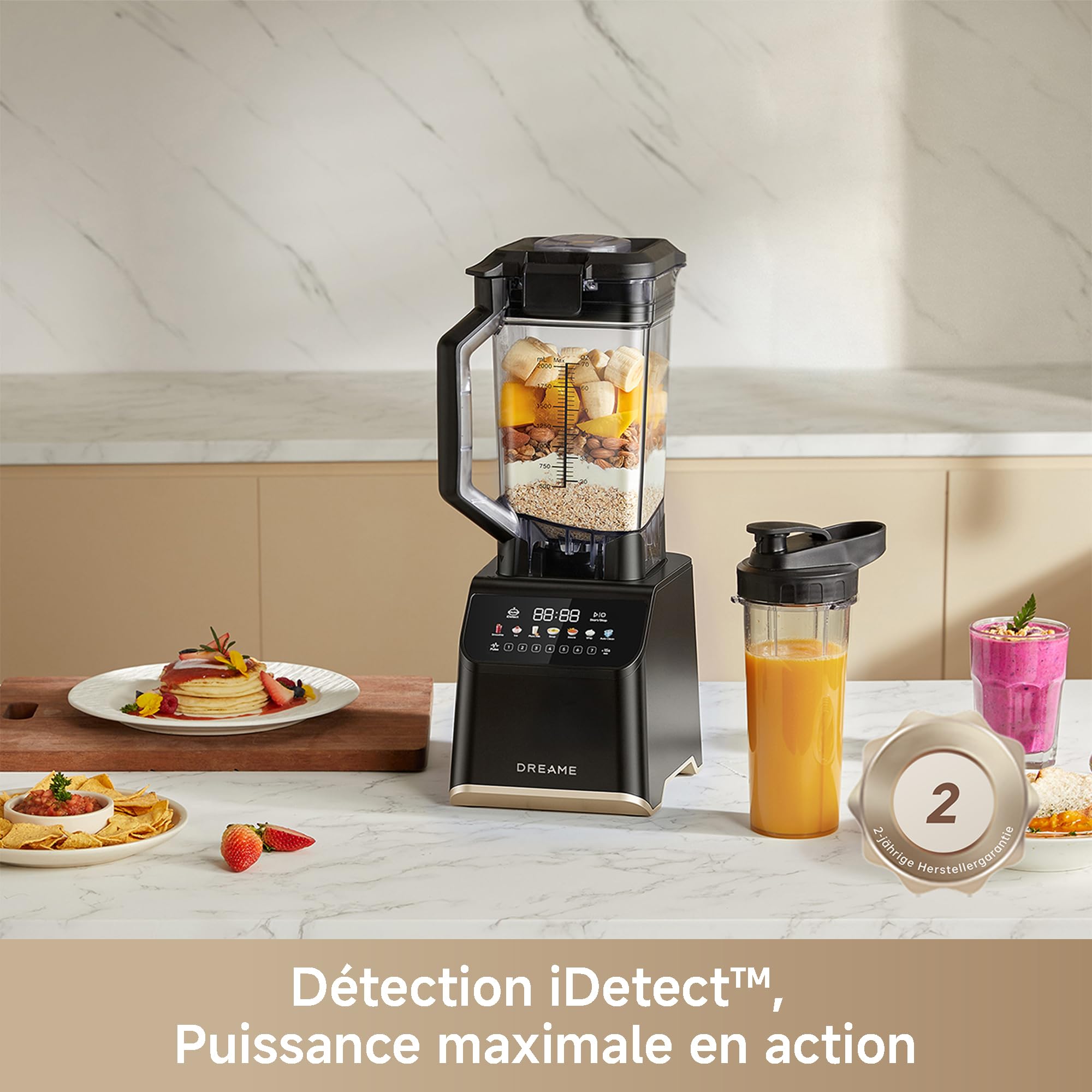 DREAME BlendLogic Blender puissant, techn iDetect