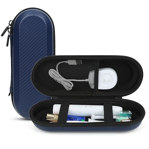 CARDBINDER Electric ToothBrush Travel Carrying Case,Compatible with Oral-B/Oral-B Pro 1000, 2000, 3000, 3500, 1500.Mesh Pocket for Accessories.