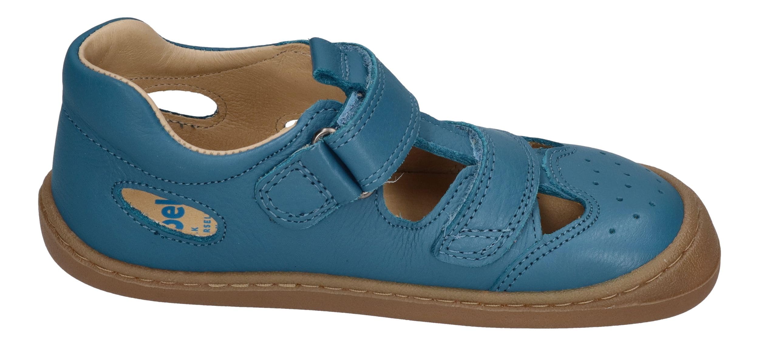 KOEL Barefoot Kinder Sneakers Sandalen BEP LEATHER turquoise