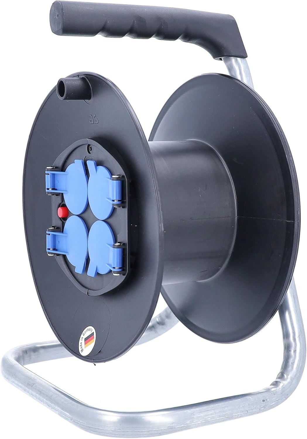 AS – Schwabe 10205 Safety Reel 230 mm Diameter, Empty for approx. 25 m Cable/IP20 Interior