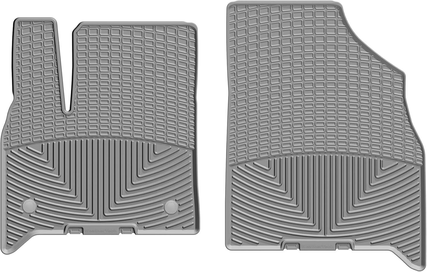 WeatherTech All-Weather Floor Mats for Chevrolet Traverse Limited, Traverse 1st Row (W469), Black