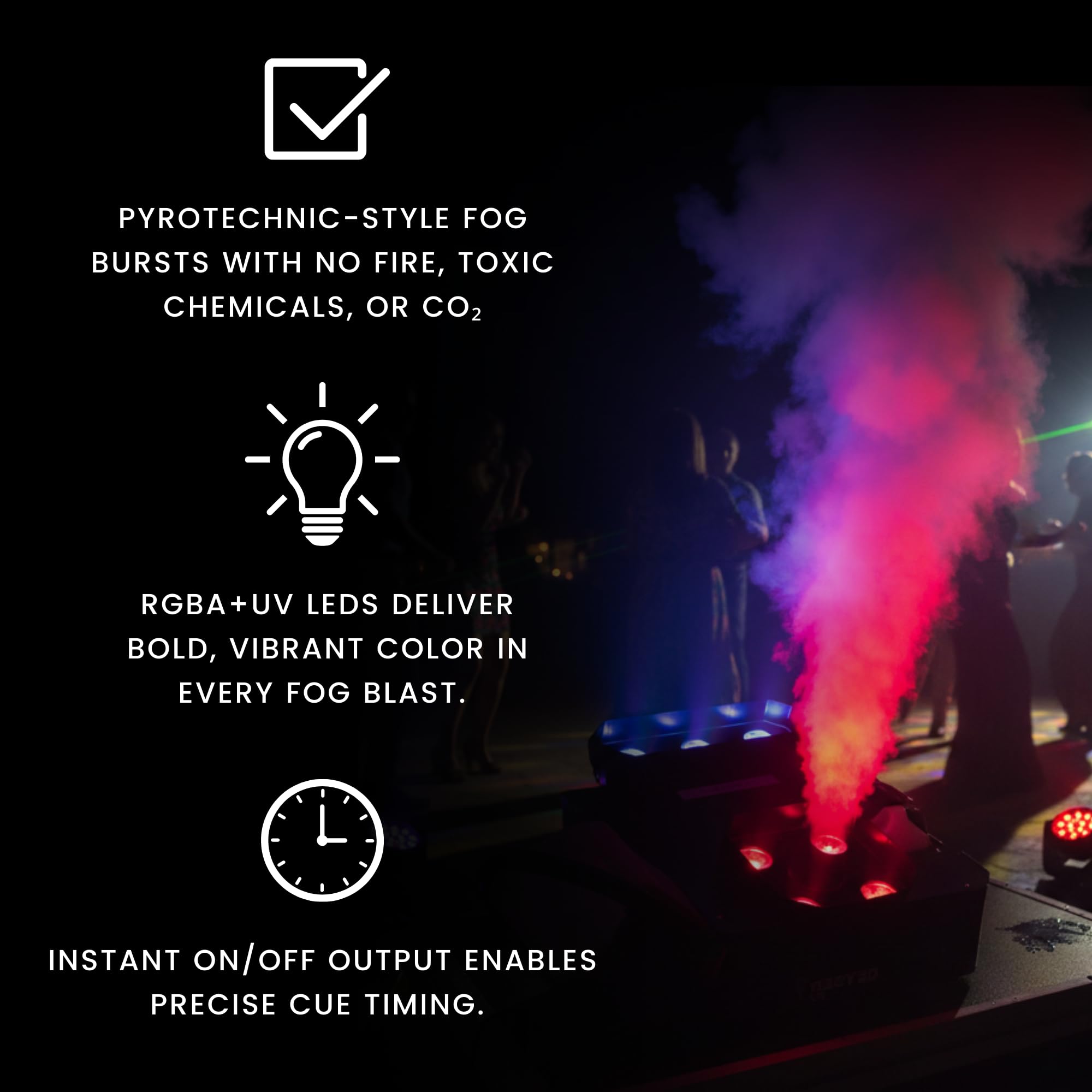 Amazon.com: CHAUVET DJ – Geyser P7 Vertical Burst System