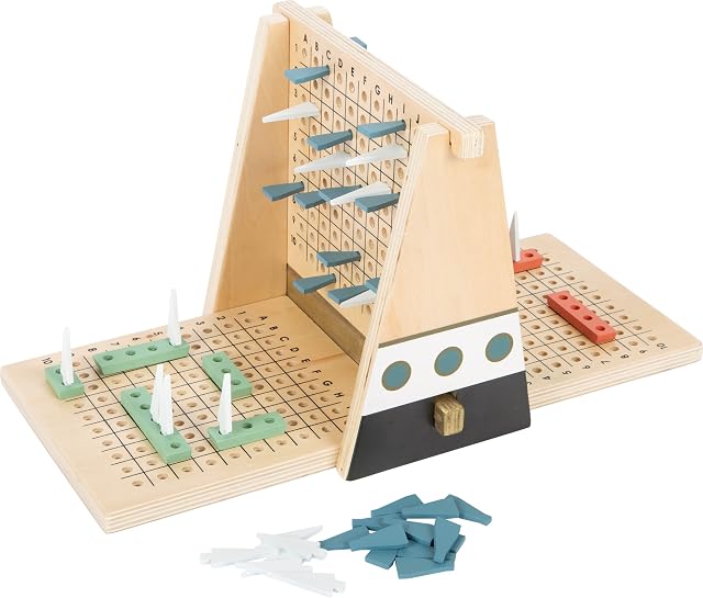 Small Foot Juego de Estrategia Regatta Gold Edition, Juego de Mesa a Partir de 5 años para Toda la Familia