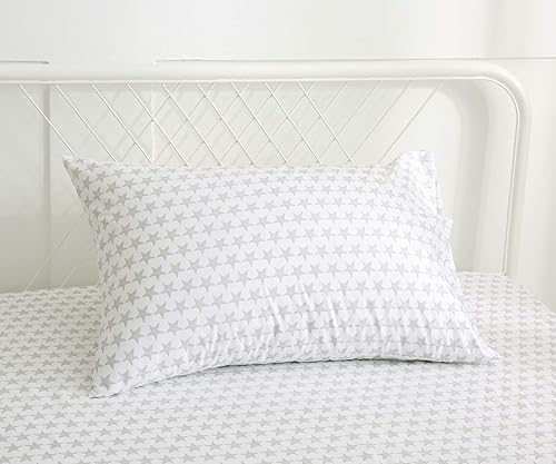 Miniatura 3 de Vonty Juego de sábanas para niños y niñas, tamaño individual XL, de microfibra suave y ligera, fácil de lavar (1 sábana bajera + 1 sábana encimera +