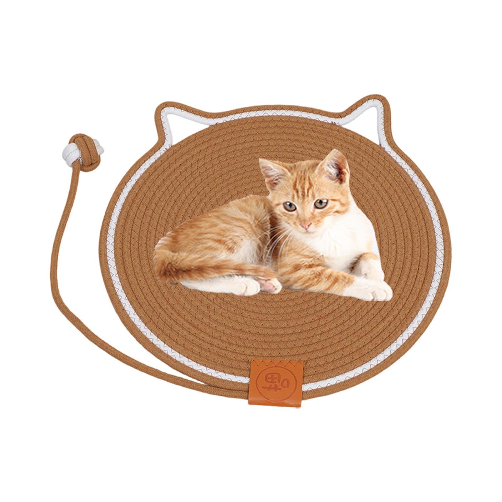 Grattoir pour chats durable en corde de coton tressée de haute qualité