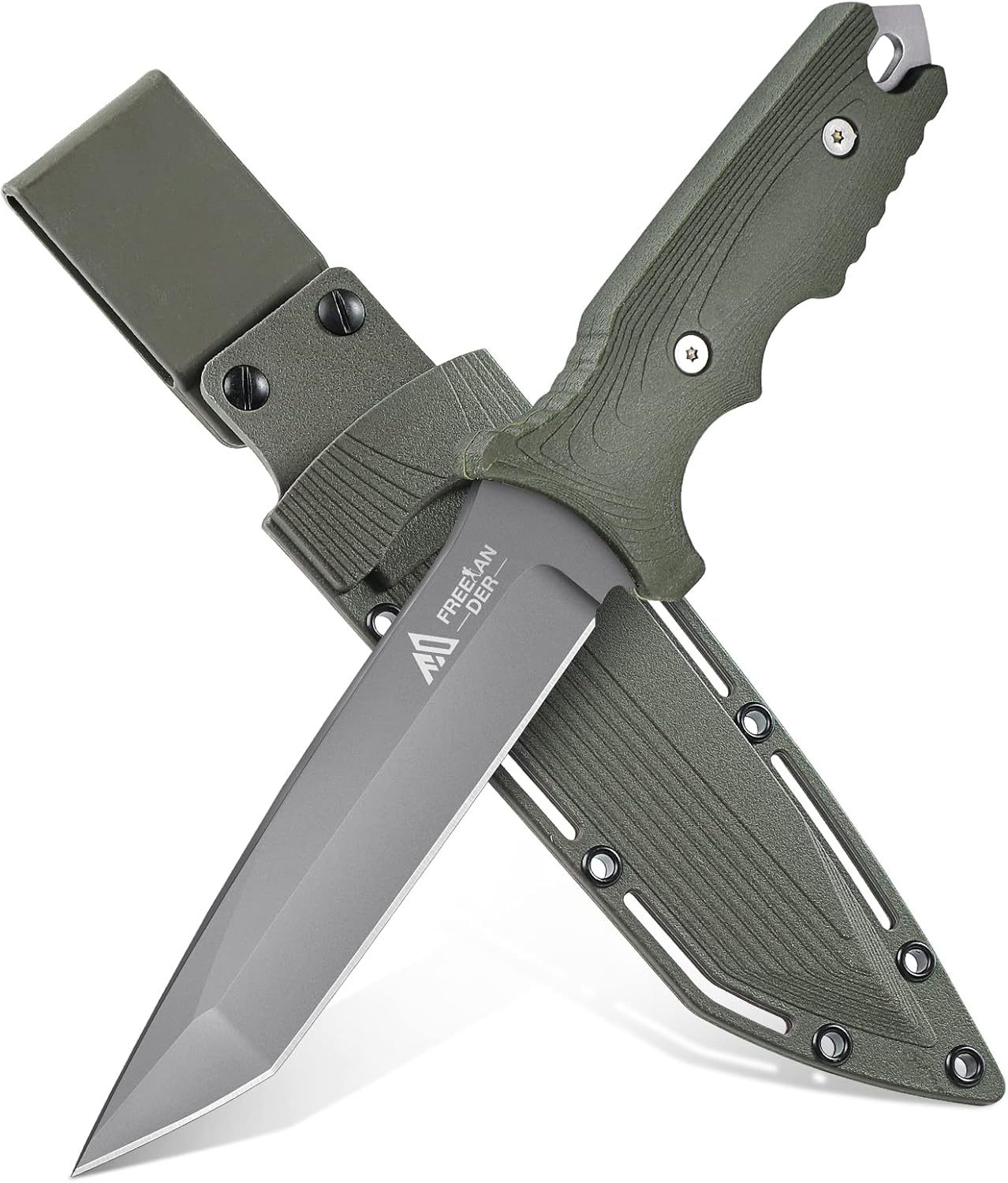 Set De Couteaux De Camping VEVOR – Hache, Machette, étui, Lampe Torche