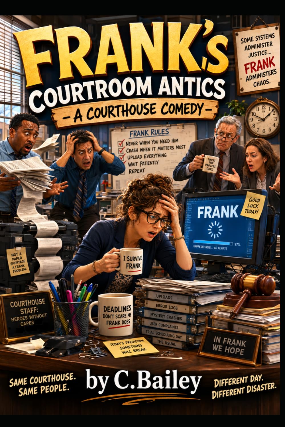 Frank's Courtroom Antics (The Courthouse Chronicles Series)