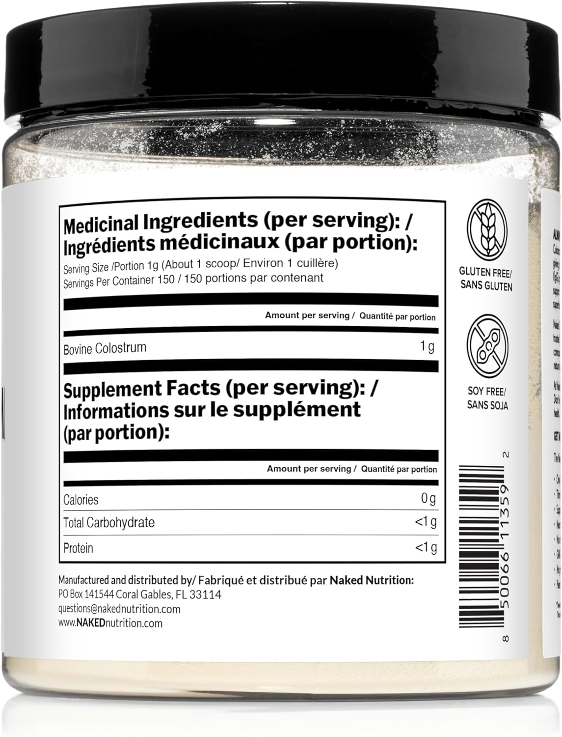 NAKED Colostrum Powder – 100% Grass-Fed Bovine Colostrum Supplement from US Farms | Tested at 20%+ IgG | Gut Health, Immunity, Recovery & Skin Support - 150 Servings - Image 7