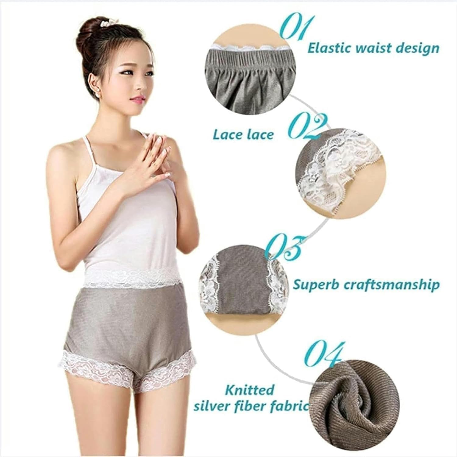 Radiological Protection Suit, Anti -Relationing Maternity Clothing Shorts