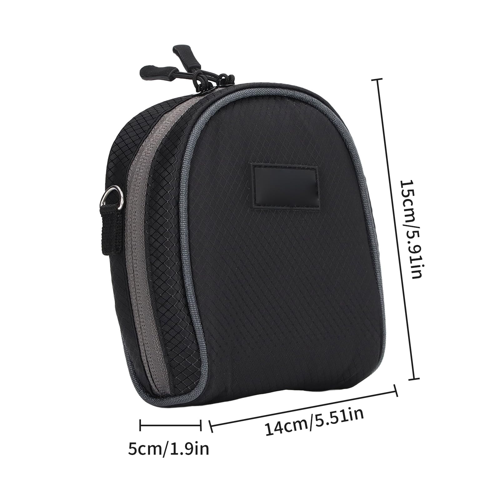 Étui de filtre pour appareil photo, sac porte-filtre de photographie à 8 poches avec boucle de ceinture et bandoulière, pochette de filtre d'objectif résistant à l'eau et à la poussière pour filtres j