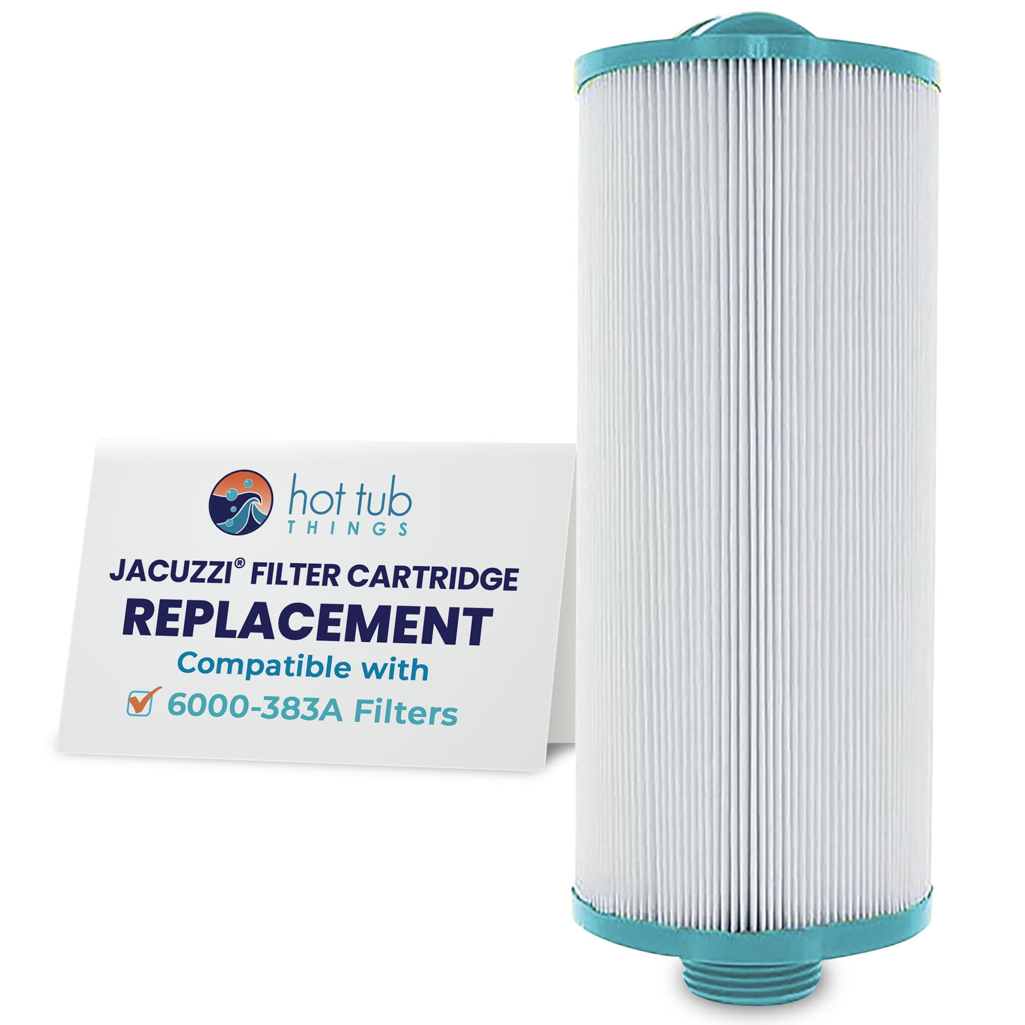 Replacement Filter Cartridge Compatible for Jacuzzi ProClear 6000-383A J-Series (2002+) - HydroFilter with Twist-Off Cap, Superior Filtration, Accessories & Replacement Parts