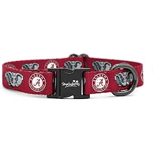 Alabama Crimson Tide Custom Handmade Adjustable Nylon Collars and Leashes XS Collar