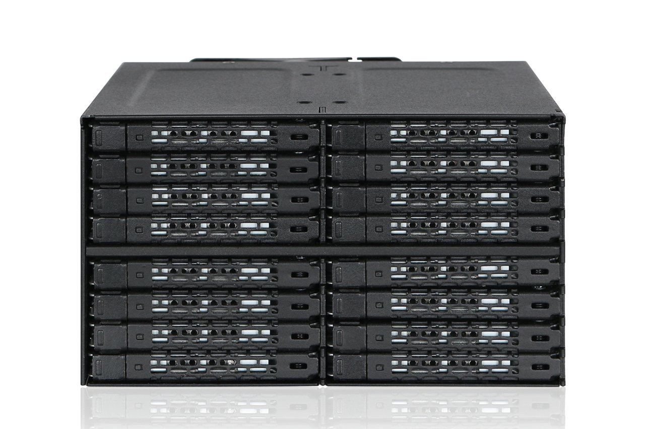 Icy Dock Samolot 16 x 6,3 cm SATAI-III w 2 x 5,25 cala HDD/SSD