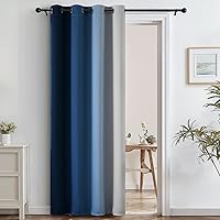 Vista 144 de SimpleHome Ombre Room Darkening Curtains 96 inches Length for Bedroom,Grommet Gradient Light Blocking Beige Gradient Window Curtains for Living