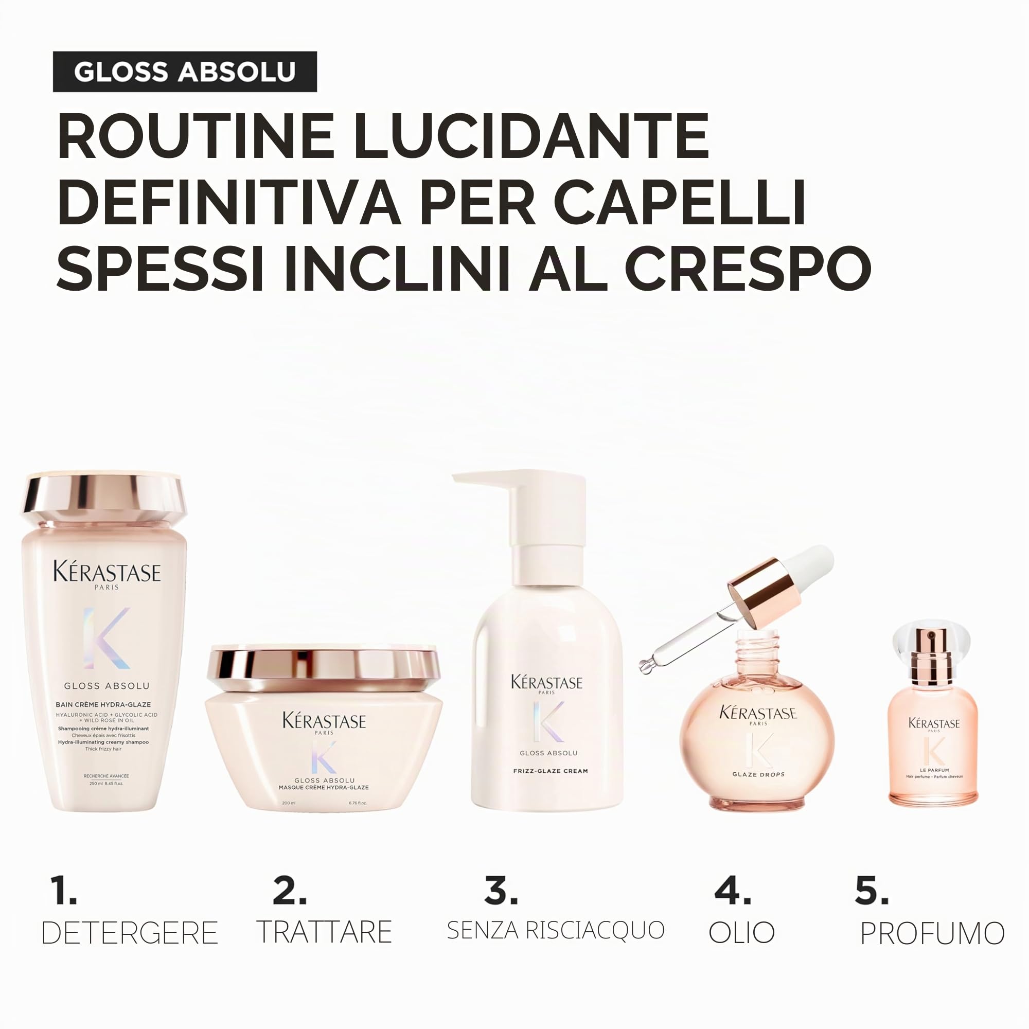 Kérastase Gloss Absolu Le Parfum 30ml Profumo Capelli Fragranza Floreale Anticrespo