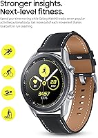 Vista 4 de Reloj inteligente Samsung Galaxy Watch3 GPS 45mm, color plata mística (renovado)