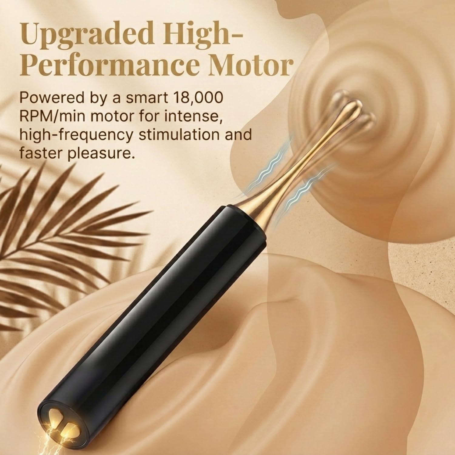 Clitoris G Spot Bullet Vibrator Wand, High Frequency Sex Toys for Women