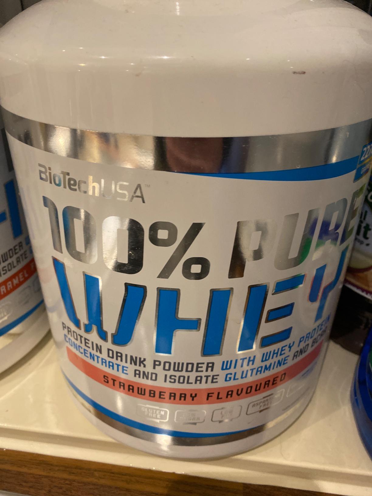 BioTechUSA 100% Pure Whey | Protein Powder with BCAA and Glutamine ...
