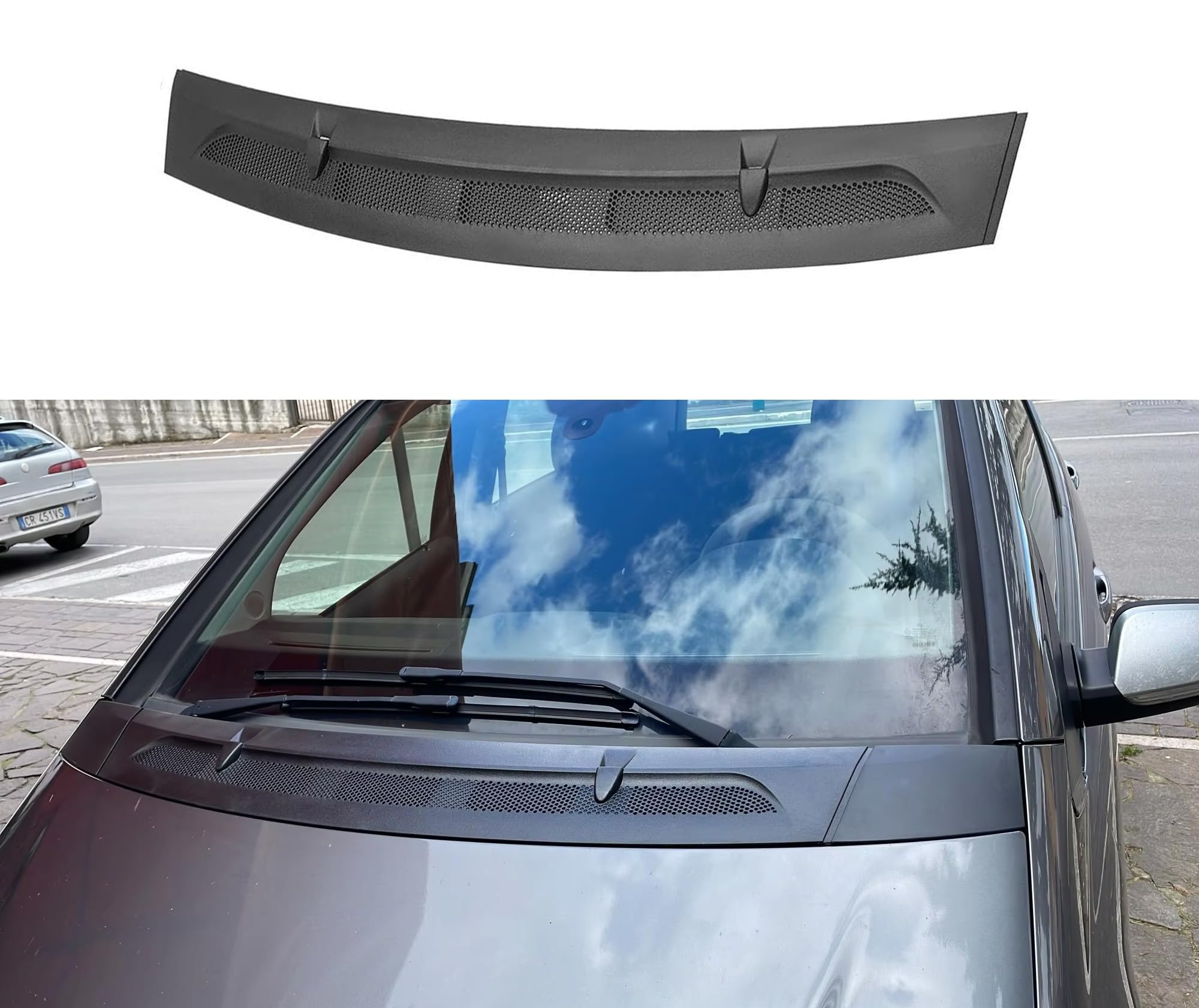 Griglia di ventilazione per cofano compatibile con Mercedes W245 B180 B200 2005-2011 Sostituisce # A1698360018