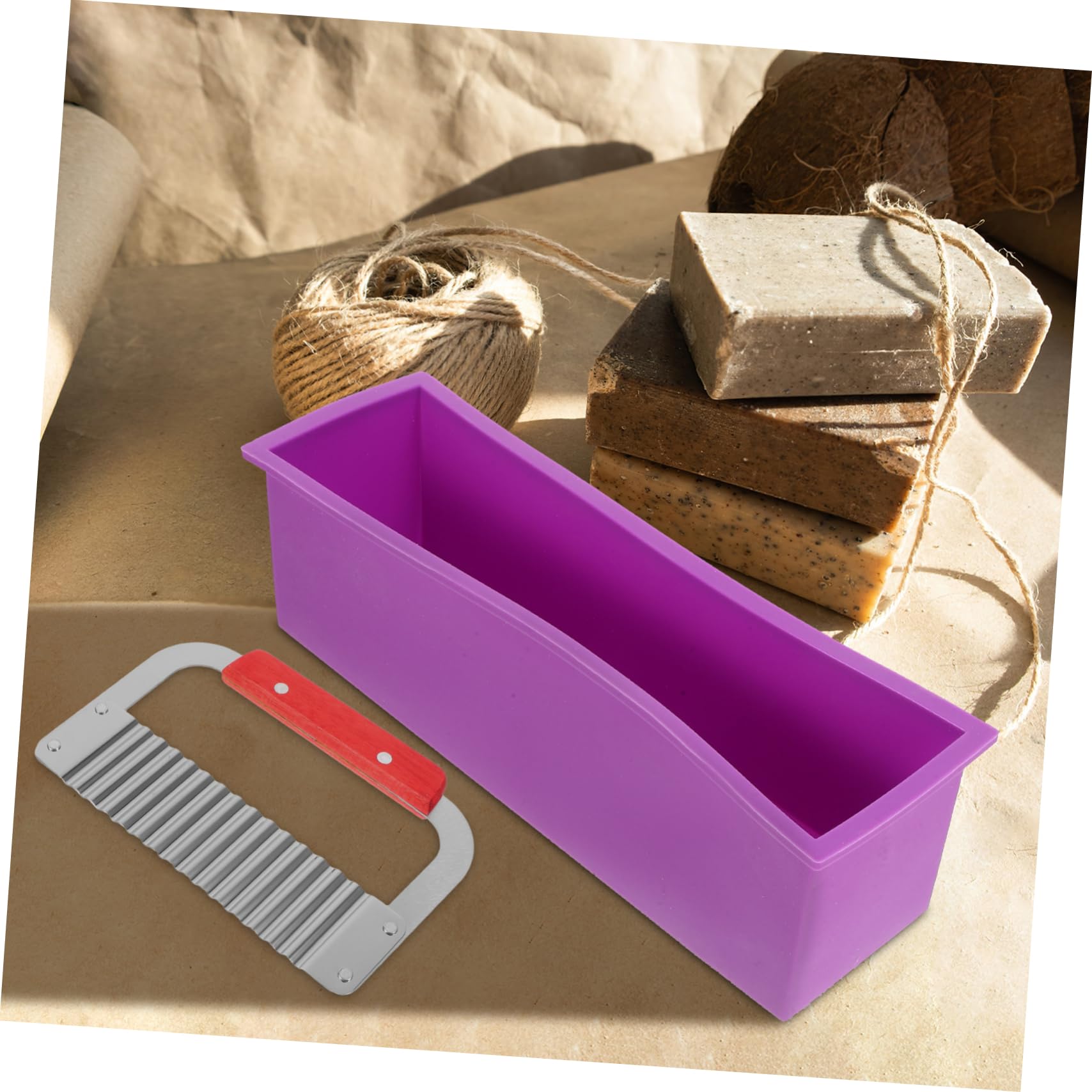 Set Creativo di Stampo Rettangolare per Sapone Fai da Te