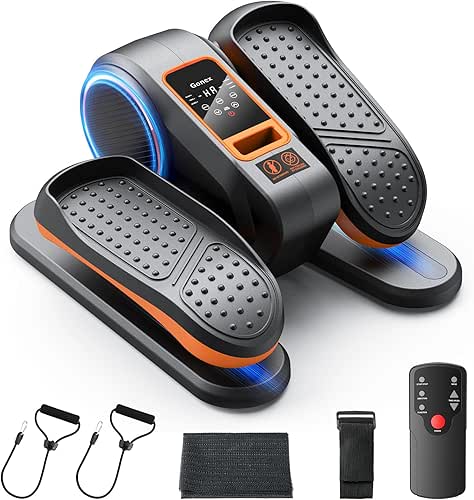 Gonex Under Desk Elliptical Exercise Machine for Seniors, Electric Ellipse