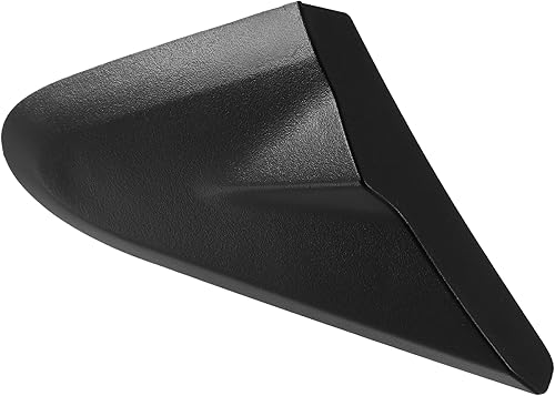 A ABSOPRO Cubierta de guardabarros triangular para espejo delantero derecho No.95461590 Panel de ajuste triangular para Chevrolet Sonic 2012-2020