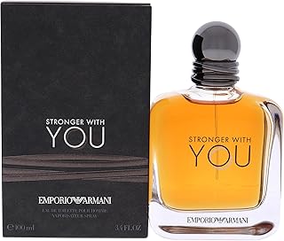 Armani Beauty Stronger With You - Eau de Toilette - Cologne for Men - Warm Spicy Fragrance - Chestnut, Lavender, Tender Sage, Vanilla Notes