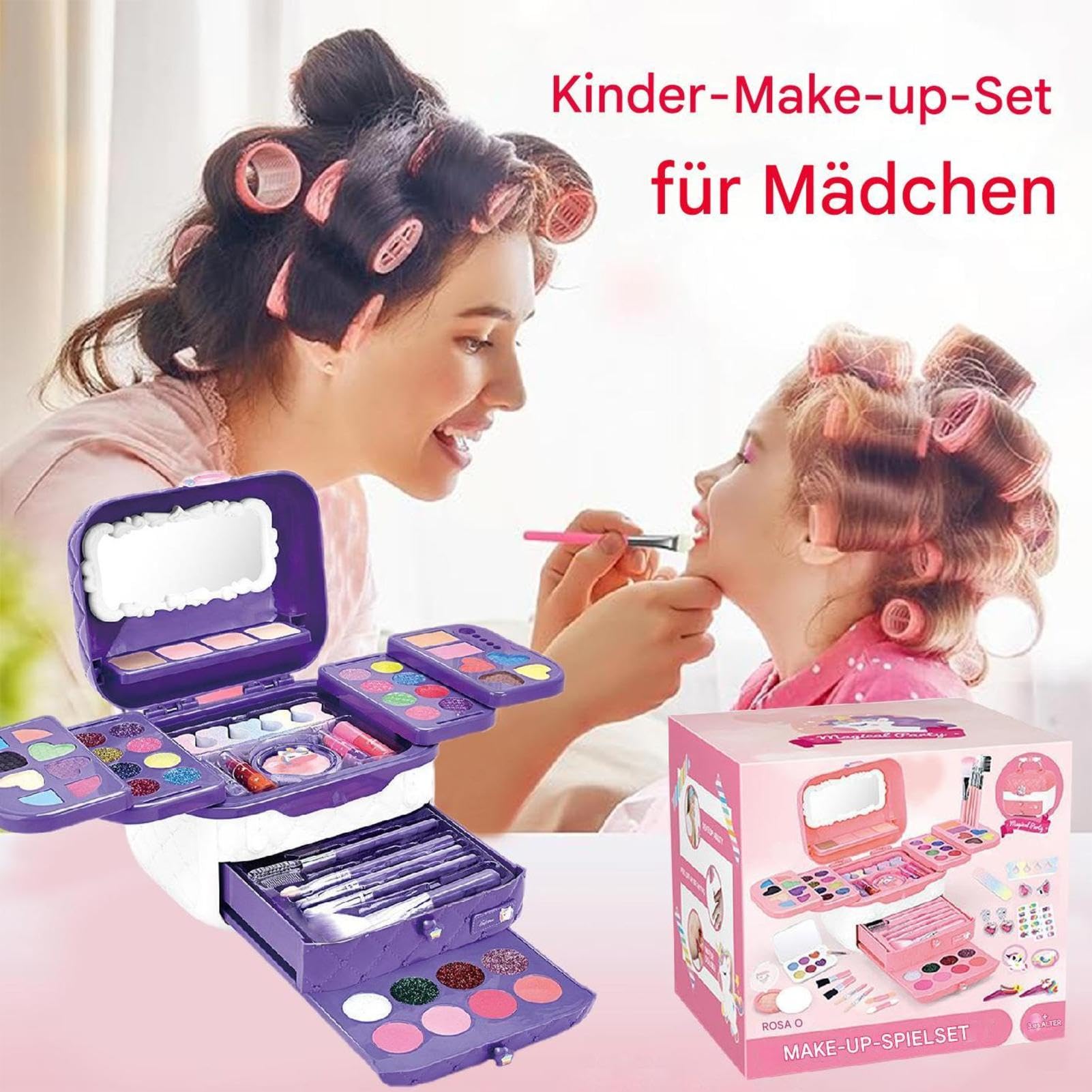 Juego de maquillaje para niños pequeños – lavable y no tóxico